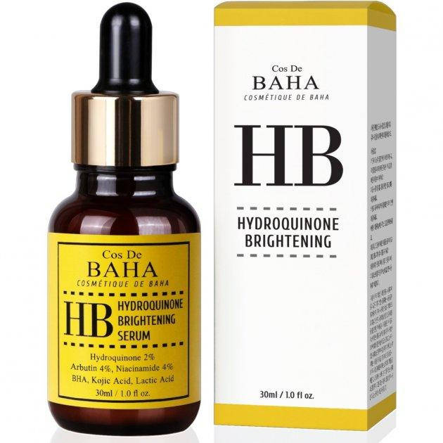 

Сыворотка для борьбы с пигментацией с гидрохиноном Cos De BAHA HB Hydroquinone Brightening Serum 30 мл