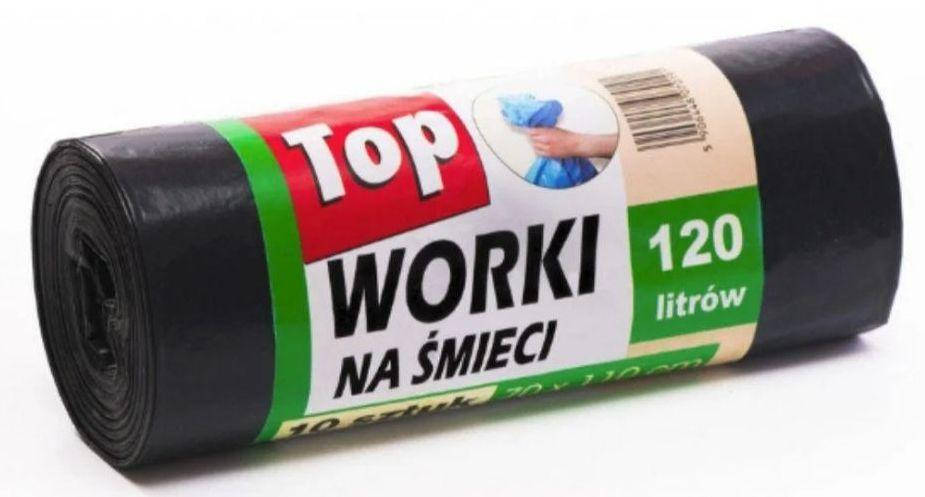 

Пакеты для мусора Тop Worki 120л/10шт