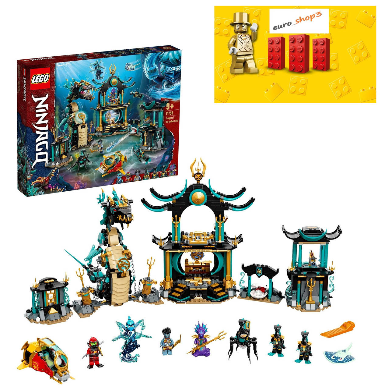 

LEGO Ninjago Храм Безкрайнього Моря 71755, Разные цвета