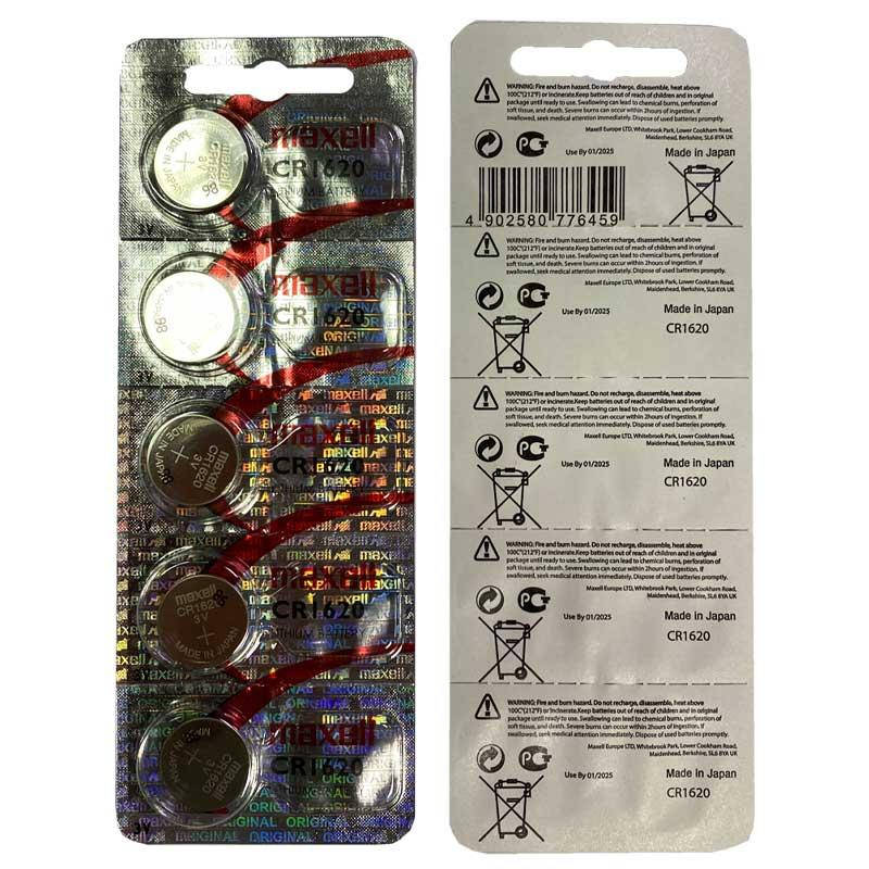 

Батарейка Maxell CR1620 Lithium 3V 1шт.