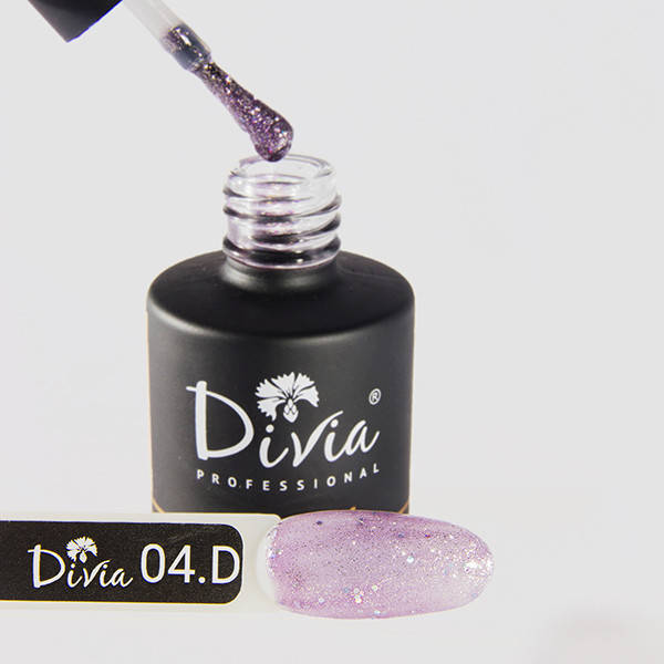 

Divia Гель-лак для нігтів Diamond Platinum Di310 №04D