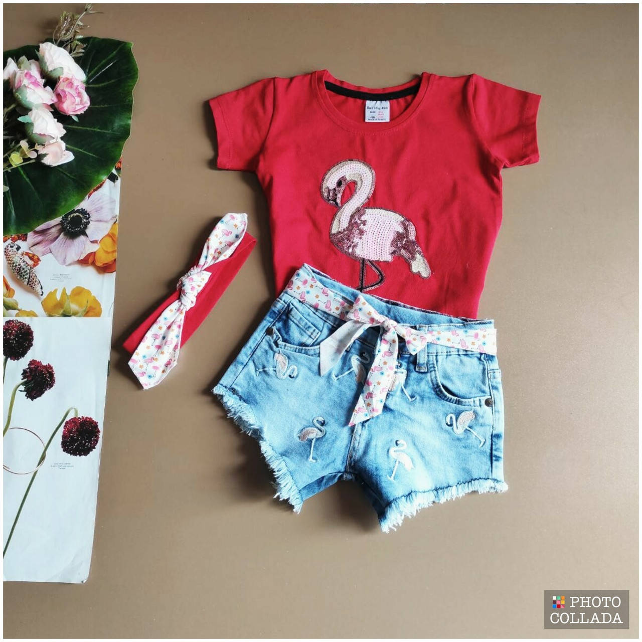 

Модный костюм для девочки на лето рр 98-122 Летний детский костюм с шортами на девочку 104, Красный