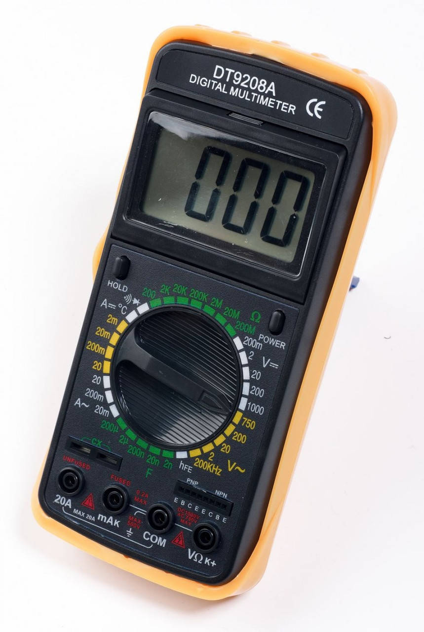 

Цифровой профессиональный мультиметр DT-9208A