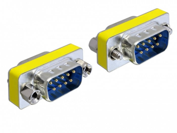 

Перехідник обладнання COM(DB9) M/M Delock адаптер 1:1 Nickel Серебряный(70.06.5009)