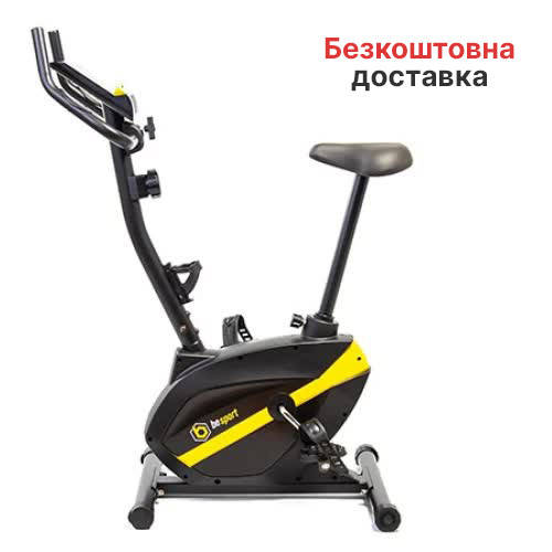 

Велотренажер для дома магнитный компактный кардио тренажер для тренировок BS-1006B Gainer, Черный