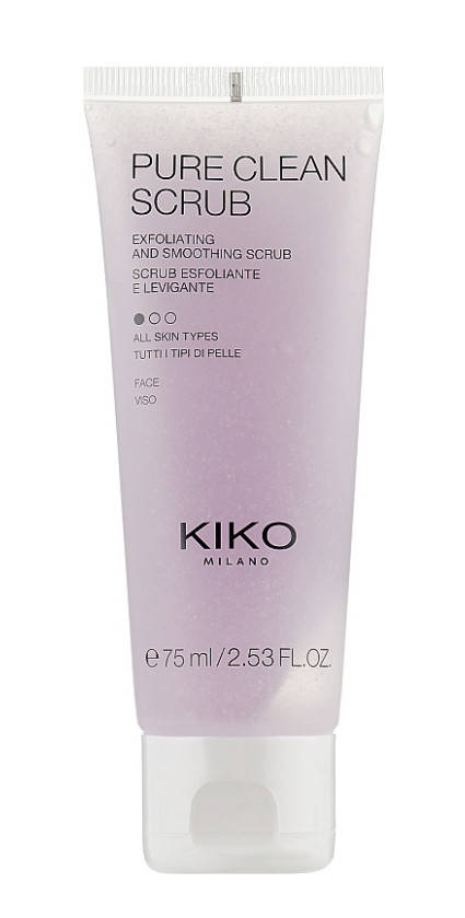 

Отшелушивающий и разглаживающий скраб для лица Kiko Milano Pure Clean Scrub