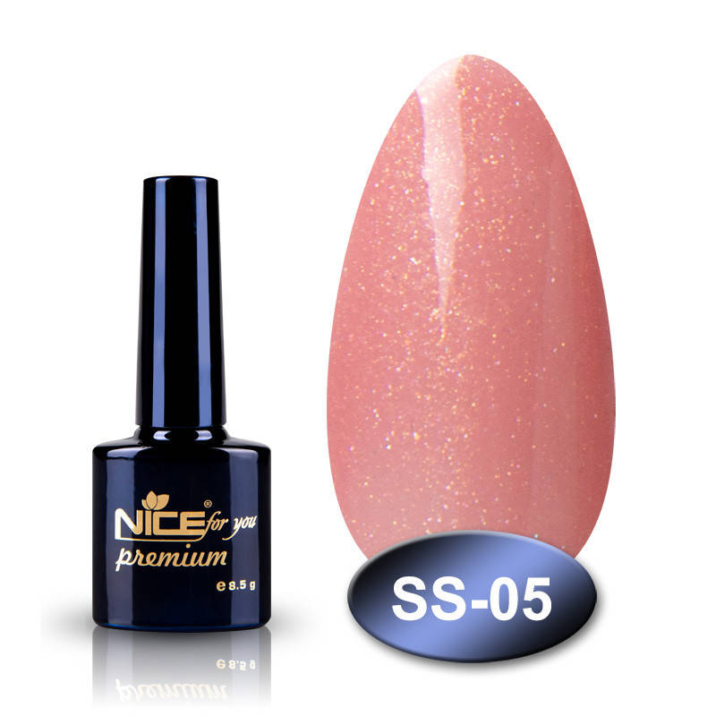 

База Nice for you Soft Shimmer SS05 розовая роза 8,5 мл