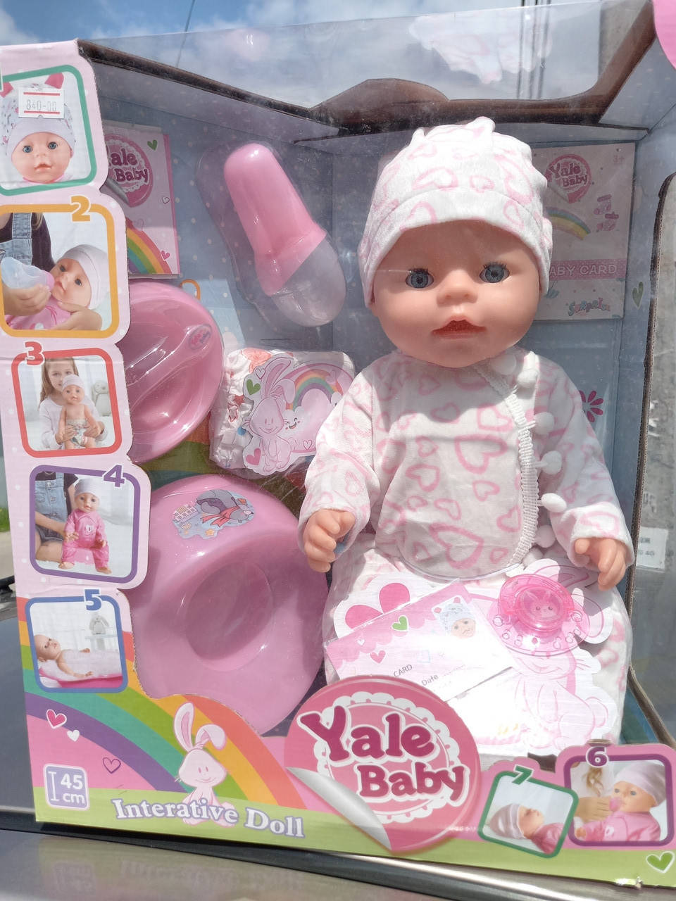 

Пупс Yale Baby 45см