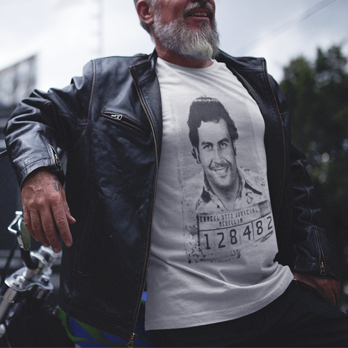 

Футболка мужская Pablo Escobar Белый, M