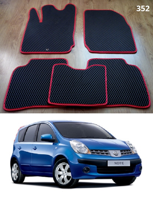 

Коврики ЕВА в салон Nissan Note (Е11) '06-13, Черный