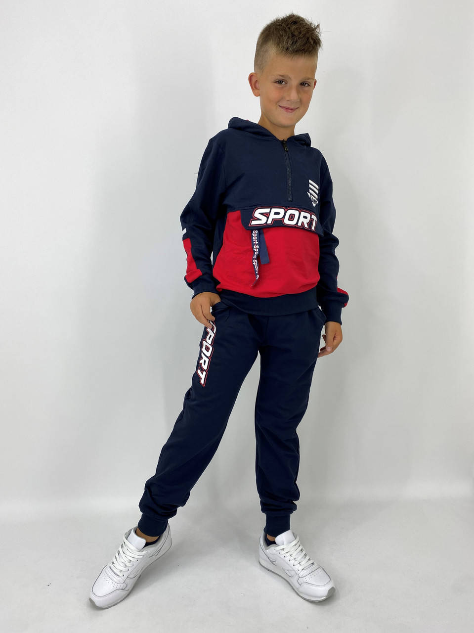 

Красный с синим костюм для мальчиков 8-16 лет. Польша - F26 fashion