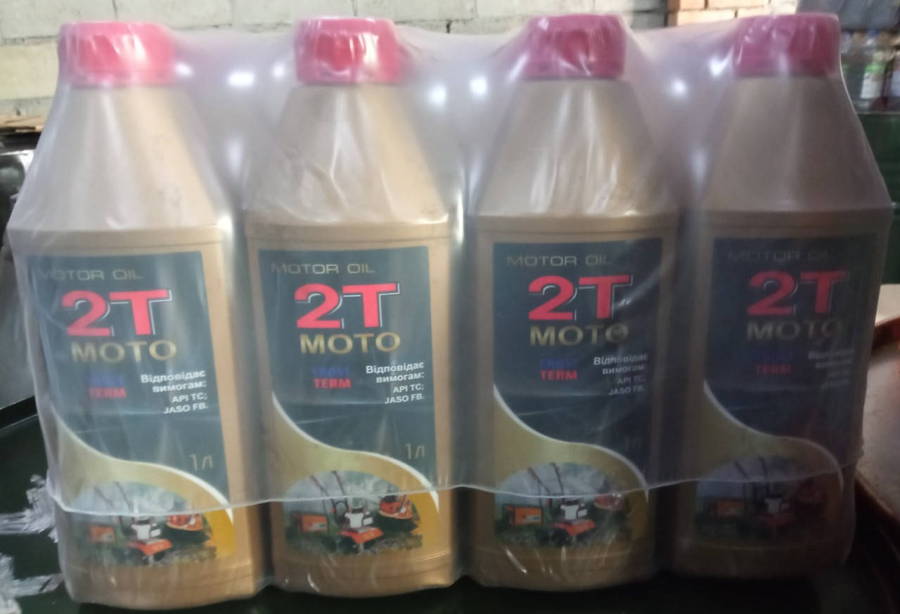 

Моторное масло для двухтактных двигателей Frostterm MOTO 2T 1л. (Упаковка 12шт.)