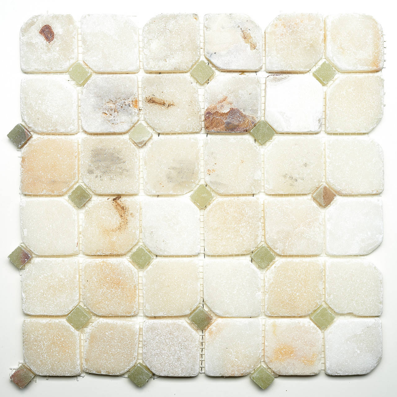

Мозаика из натурального камня Amera Mosaic - Cordoba White 31x31, Белый