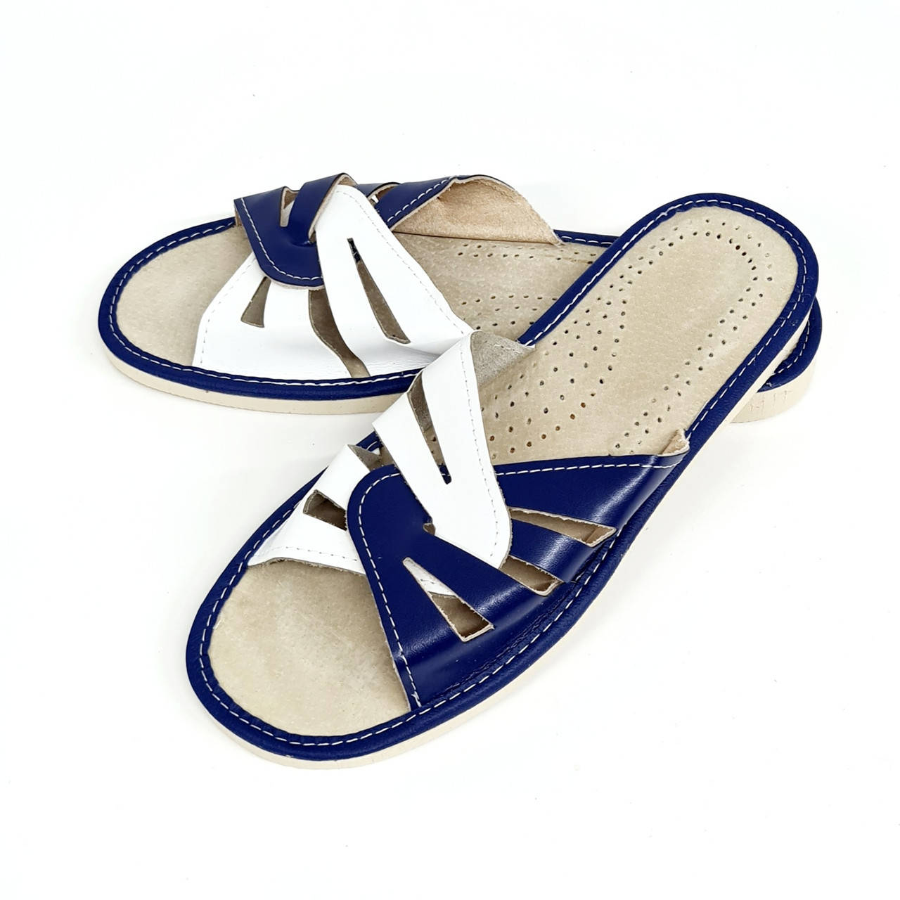 

Домашні тапочки жіночі "Tylbut" відкриті 40, Синий