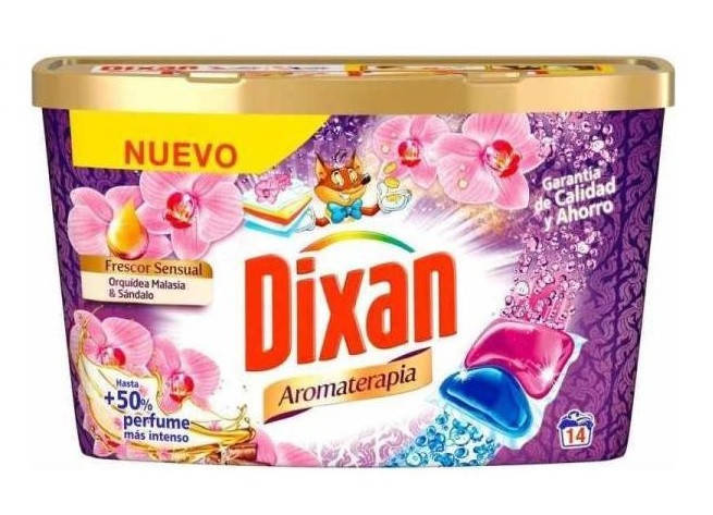 

Средство для стирки капсулы Dixan Import-Duo Caps Aromatherapy 14 капсул, 061400