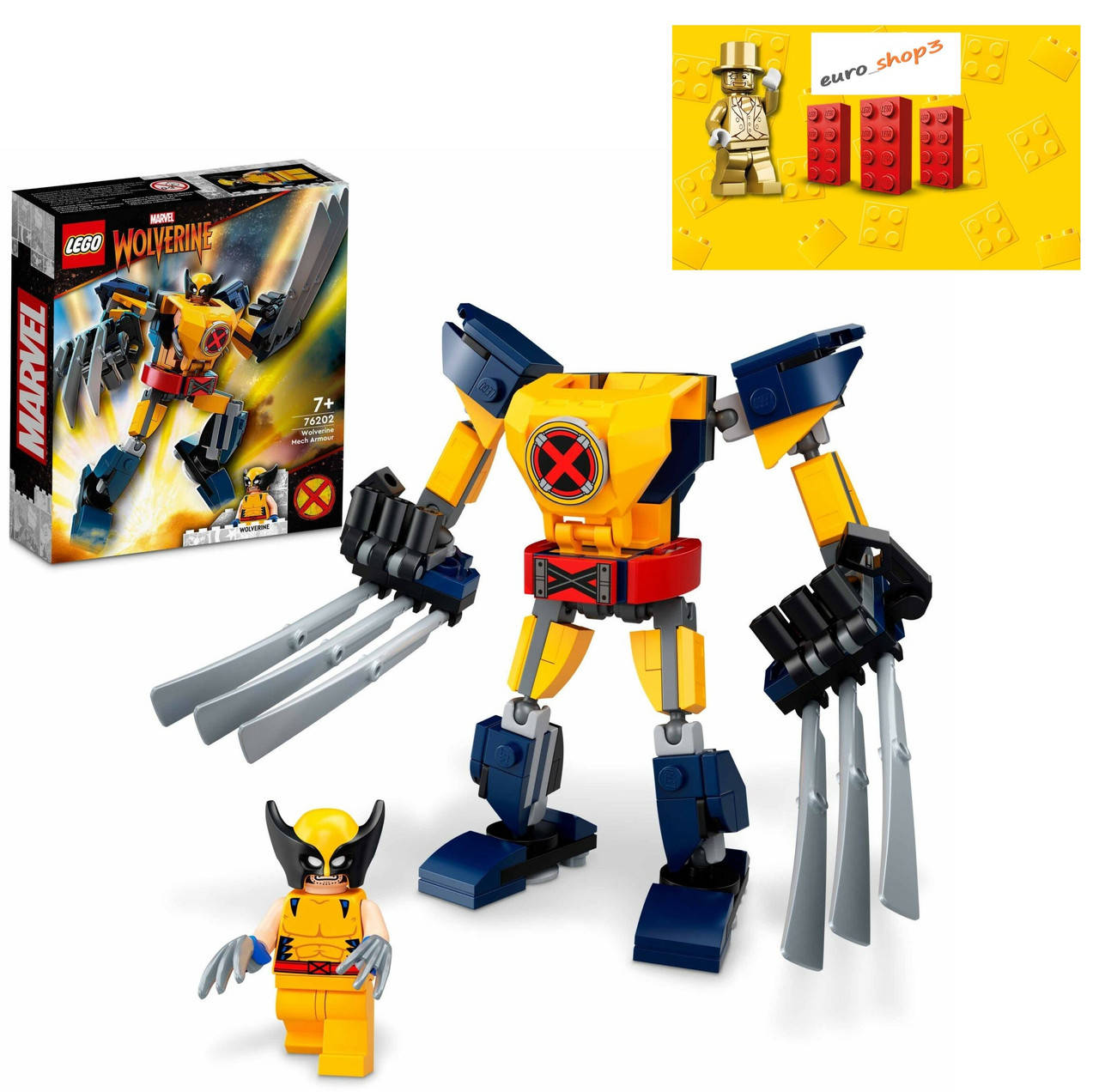 

LEGO Marvel Механическая броня Росомахи 76202