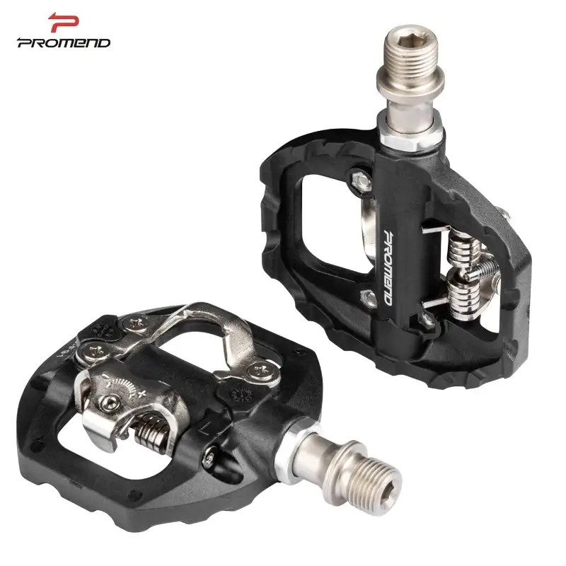 

Педали контактные SPD на велосипед Velohit с платформой