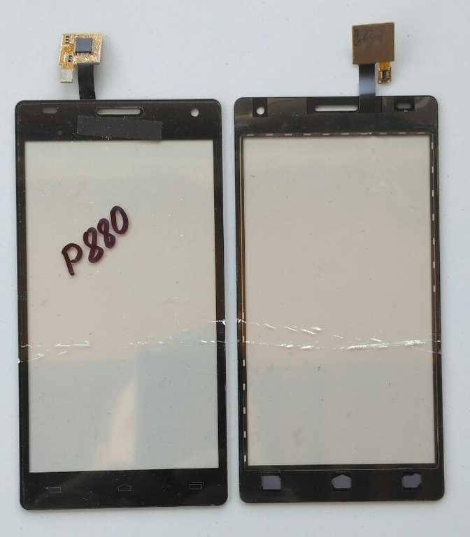 

Сенсорный экран для LG P880/Optimus 4X HD Black, Черный
