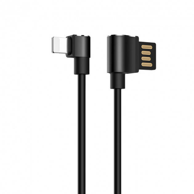 

Кабель для зарядки телефона Lightning Apple iphone HOCO U37 120см |2.4A| Черный