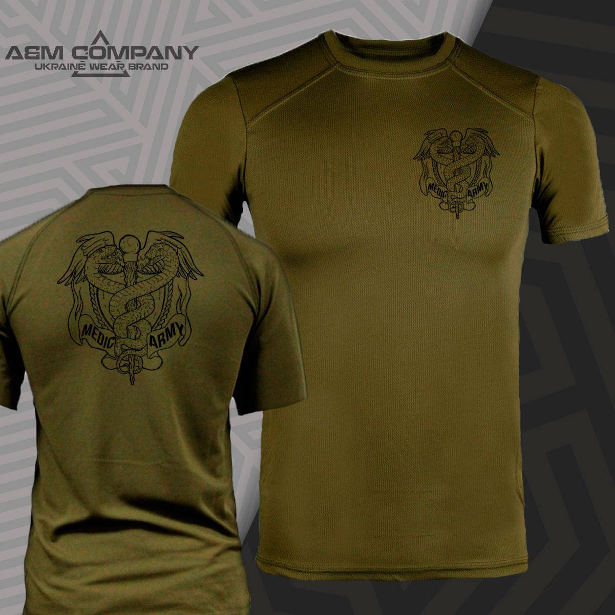 

Футболка CoolMax MEDIC ARMY цвет олива