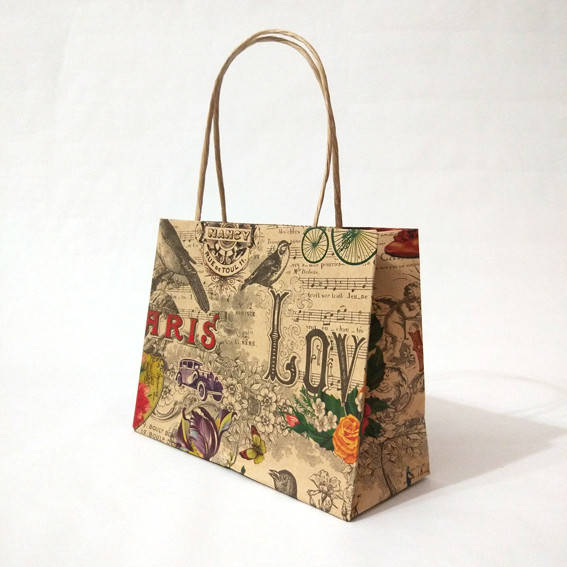 

Подарунковий пакет № 69 "Вінтаж" (170х130х70)