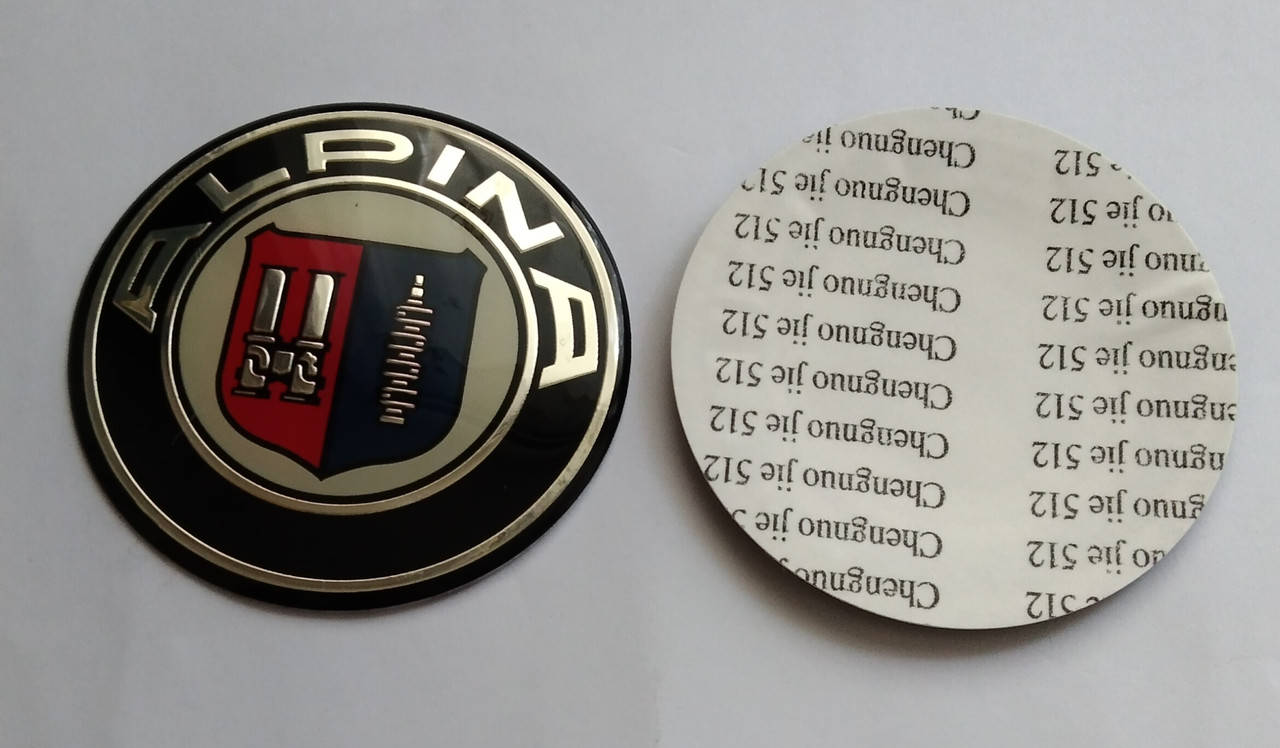 

Наклейки на колпачки BMW Alpina 65 мм