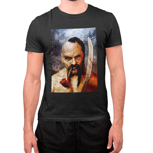 

Футболка Козак З ШАБЛЕЮ Черный, 2XL