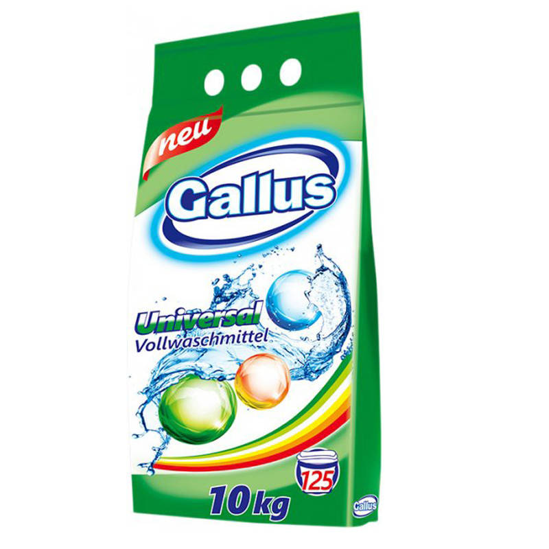 

Стиральный порошок Gallus Volwaschmittel Универсальный 10 кг 125 циклов стирки