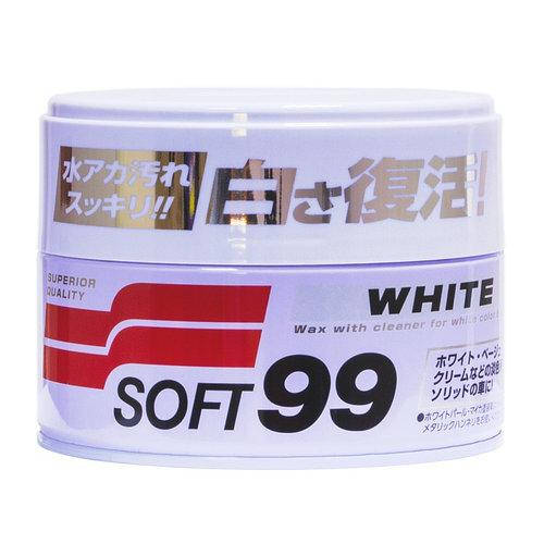 

Твердый воск для белых и светлых авто Soft 99 New White Soft Wax 300гр