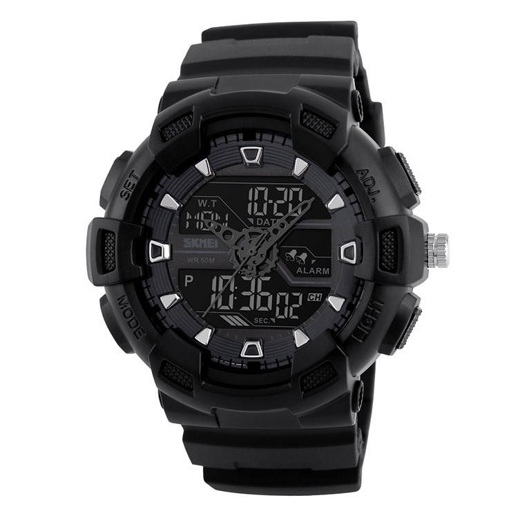 

Skmei 1189 Черные мужские спортивные часы