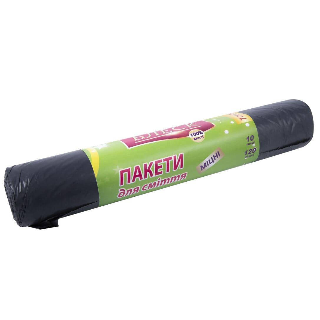

Пакет для мусора Блеск синие 120л 10шт