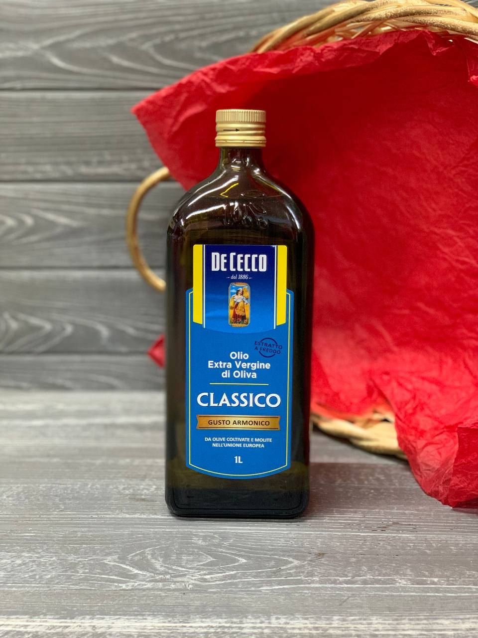 

Олія Дечеко Оливковое масло De Cecco Classico Olio Extra Vergine Di Oliva 1 л. ИТАЛИЯ