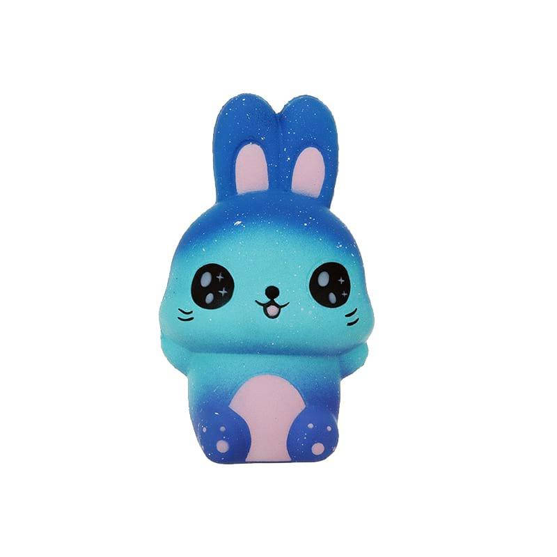 

Мягкая антистресс игрушка Сквиши - Заяц (AS-22602), Синий
