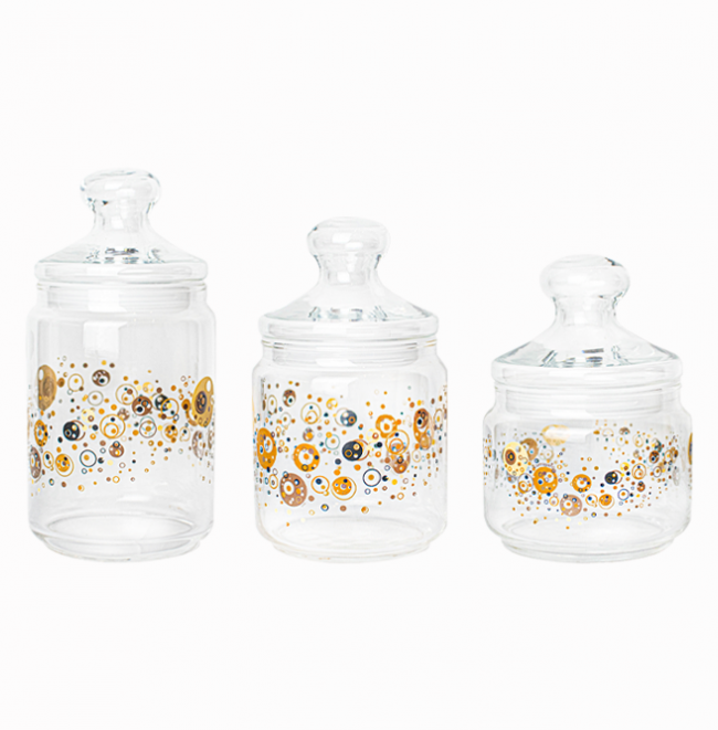 

Набор стеклянных банок для сыпучих продуктов Luminarc Comet Nova 3 шт 0,5+0,75+1 л (p2332)