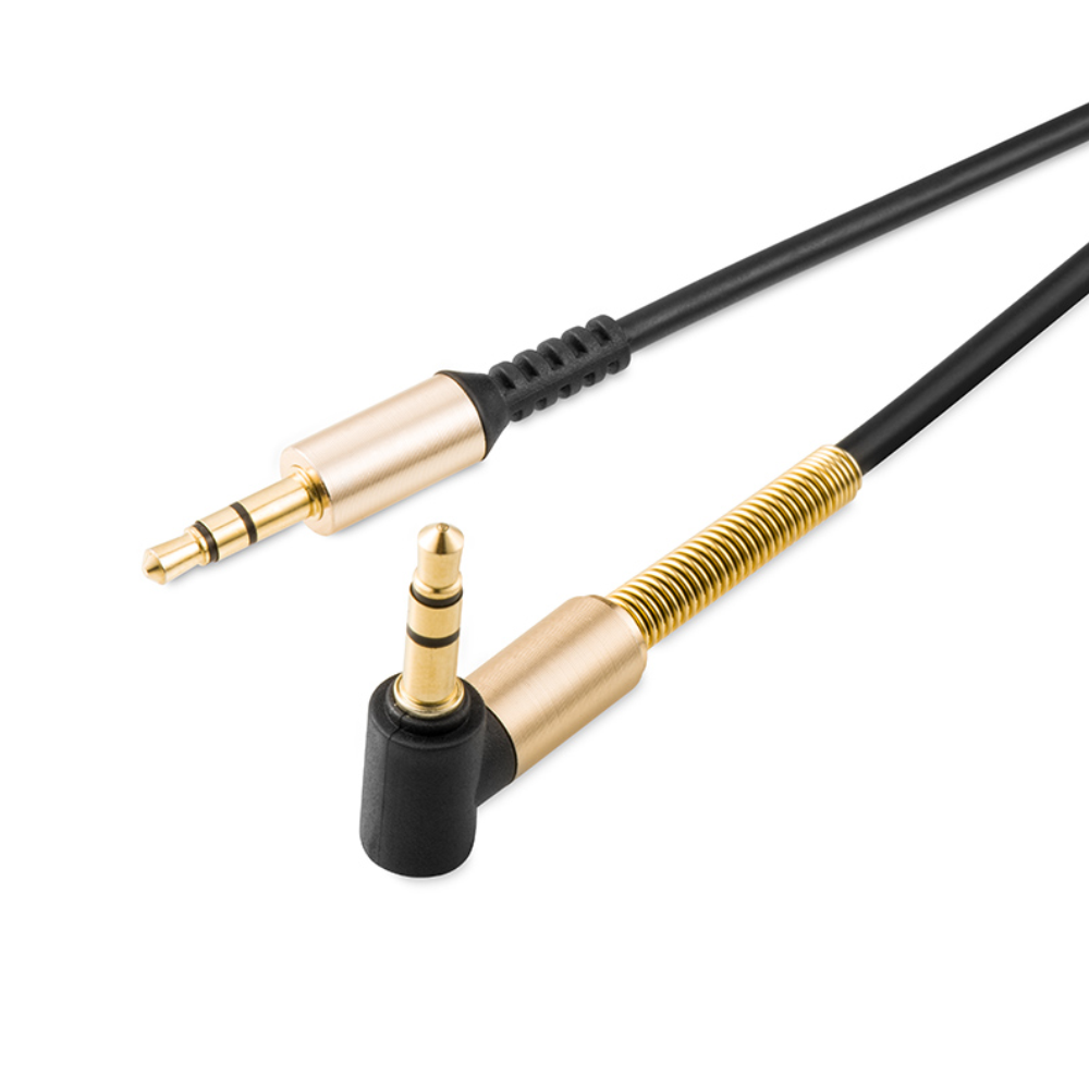 

AUX кабель HOCO UPA02 (2 Plug), Черный