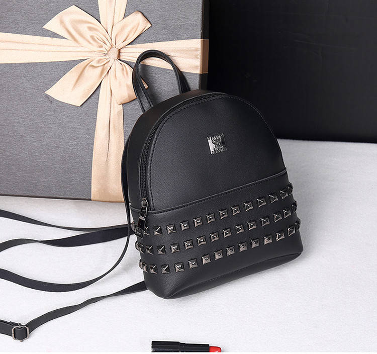 

Рюкзак мини женский Elegant 1234 Black, Черный