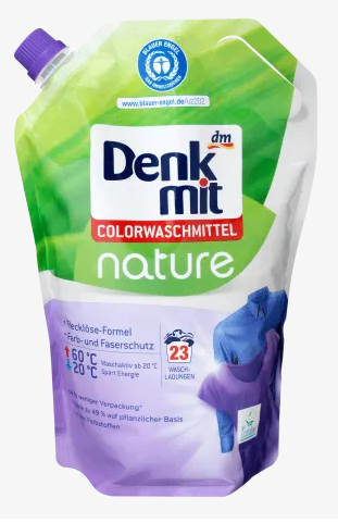 

Гель для стирки цветных вещей Denkmit Nature, 1,265 л 4058172215568