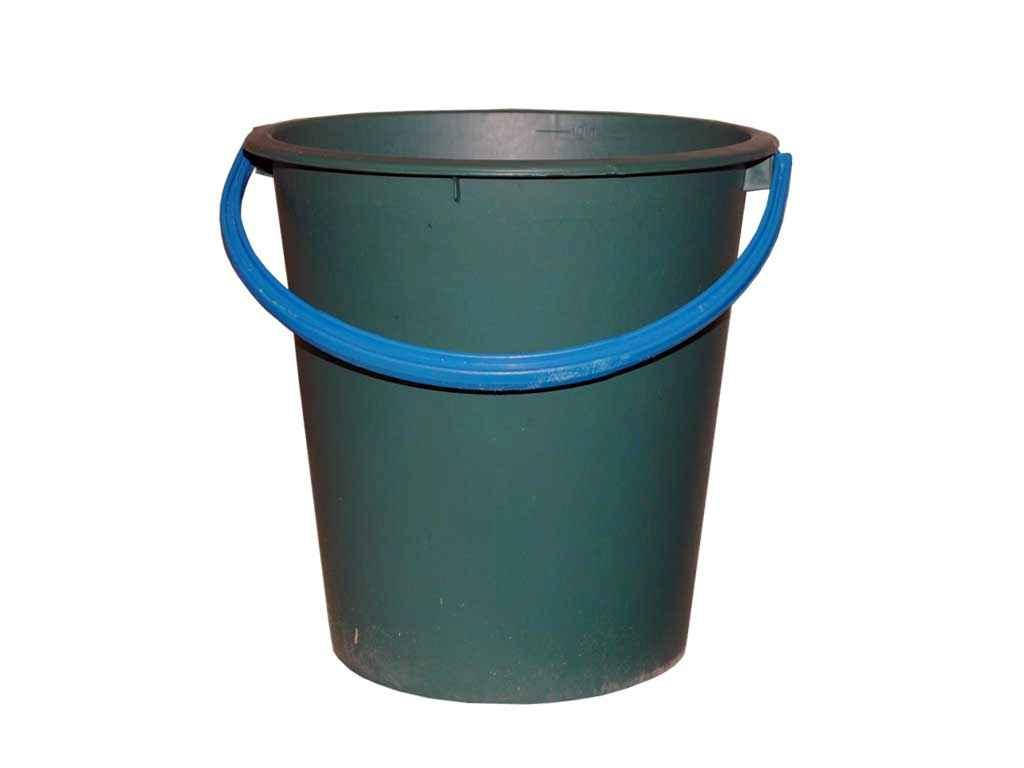 

Відро пл. 10л госп. з пласт. ручкою темне ассорті ТМ МІШАНЯ, Зелёный
