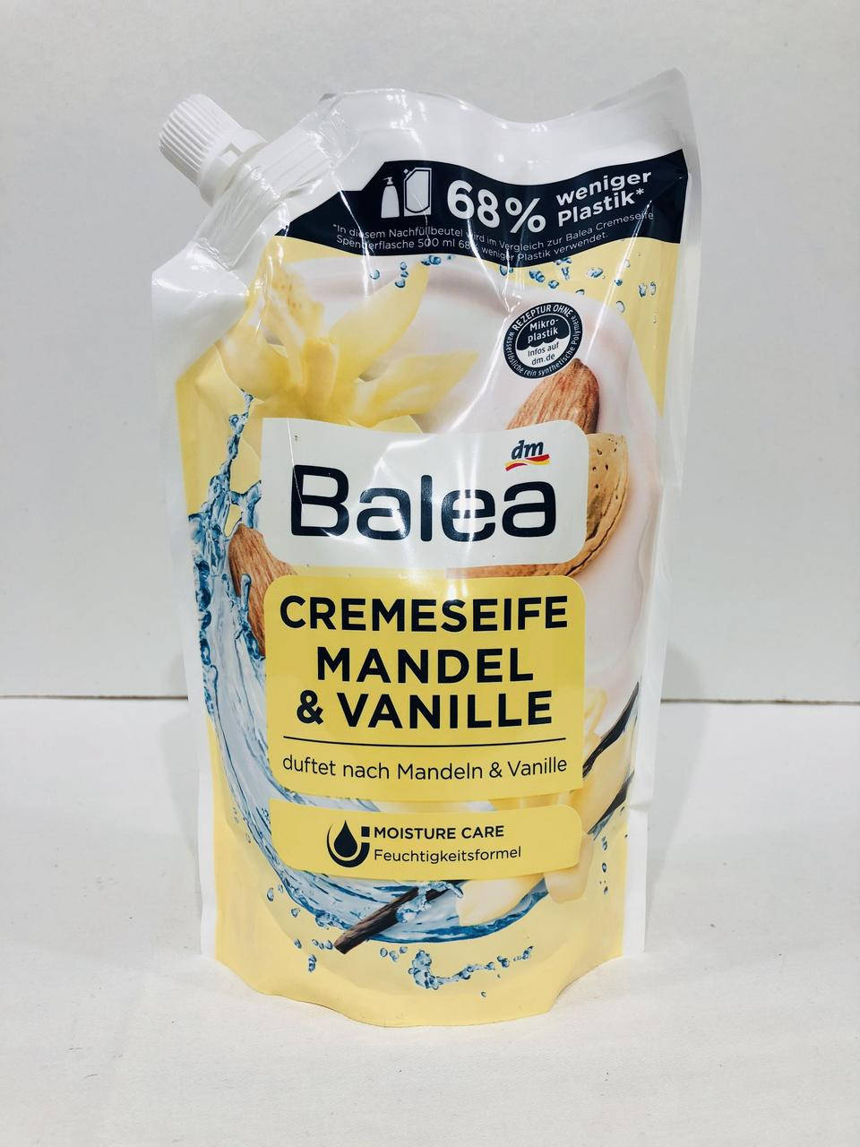 

Крем мило Balea Mandel & Vanille (запаска) 500 мл