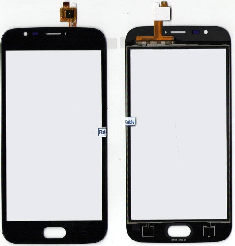 

Сенсор Doogee X9 mini fpc-yctp50482ms Чёрный, Черный