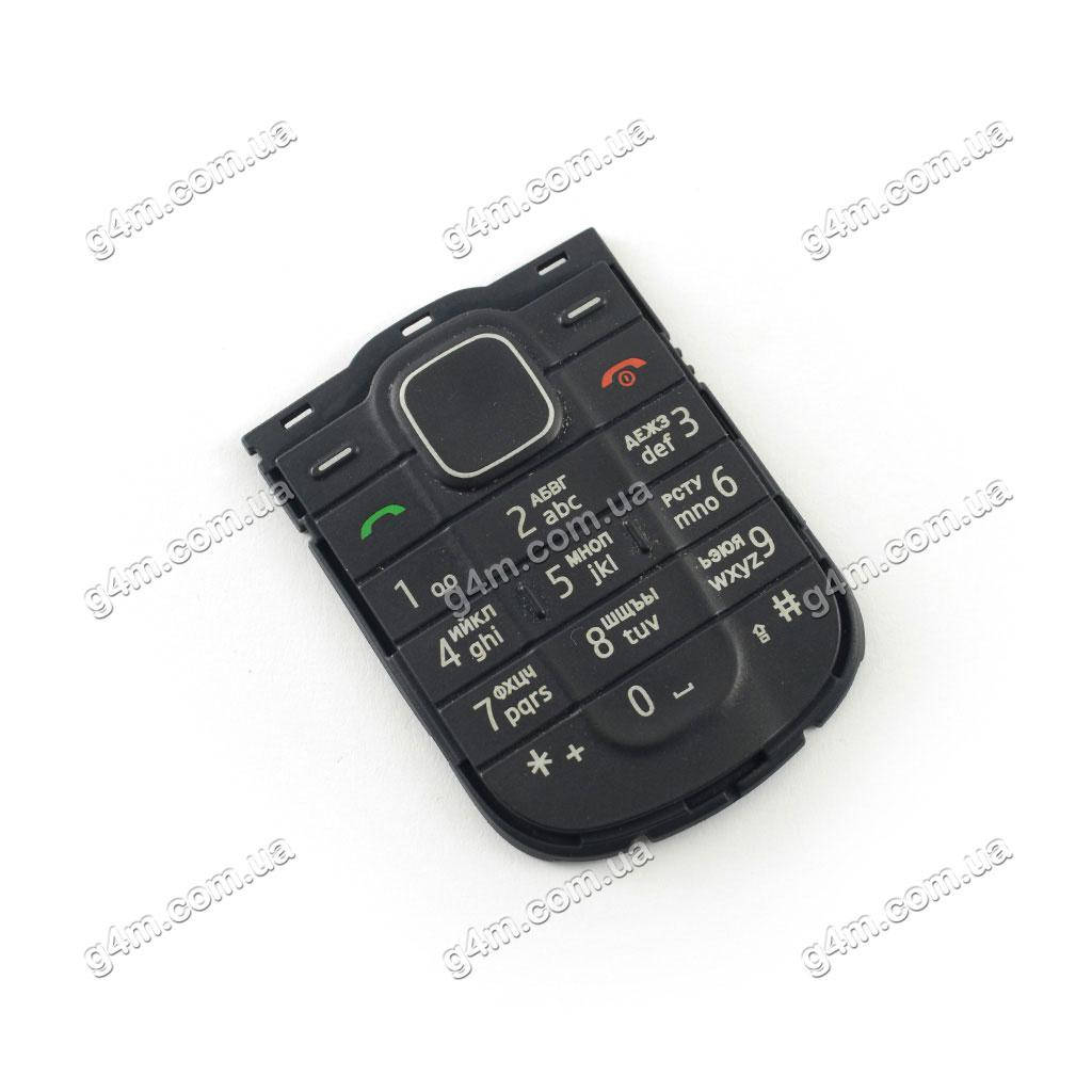 

Клавиатура Nokia 1202 черная, кириллица, Оригинал