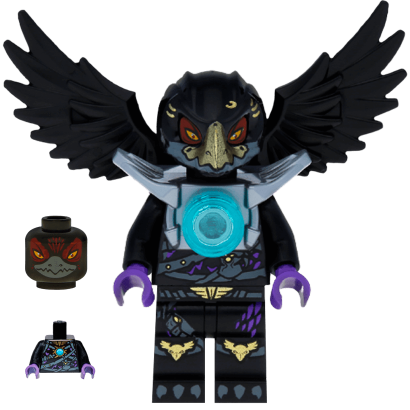 

Фигурка Lego Legends of Chima Raven Tribe Razcal loc002 1 1шт Б/У Хорошее
