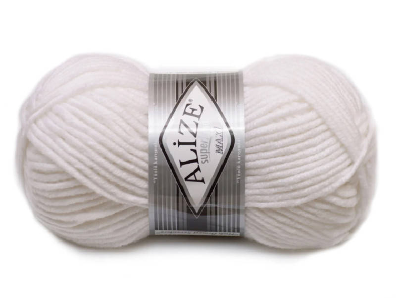 

Alize Superlana maxi, №55 белый