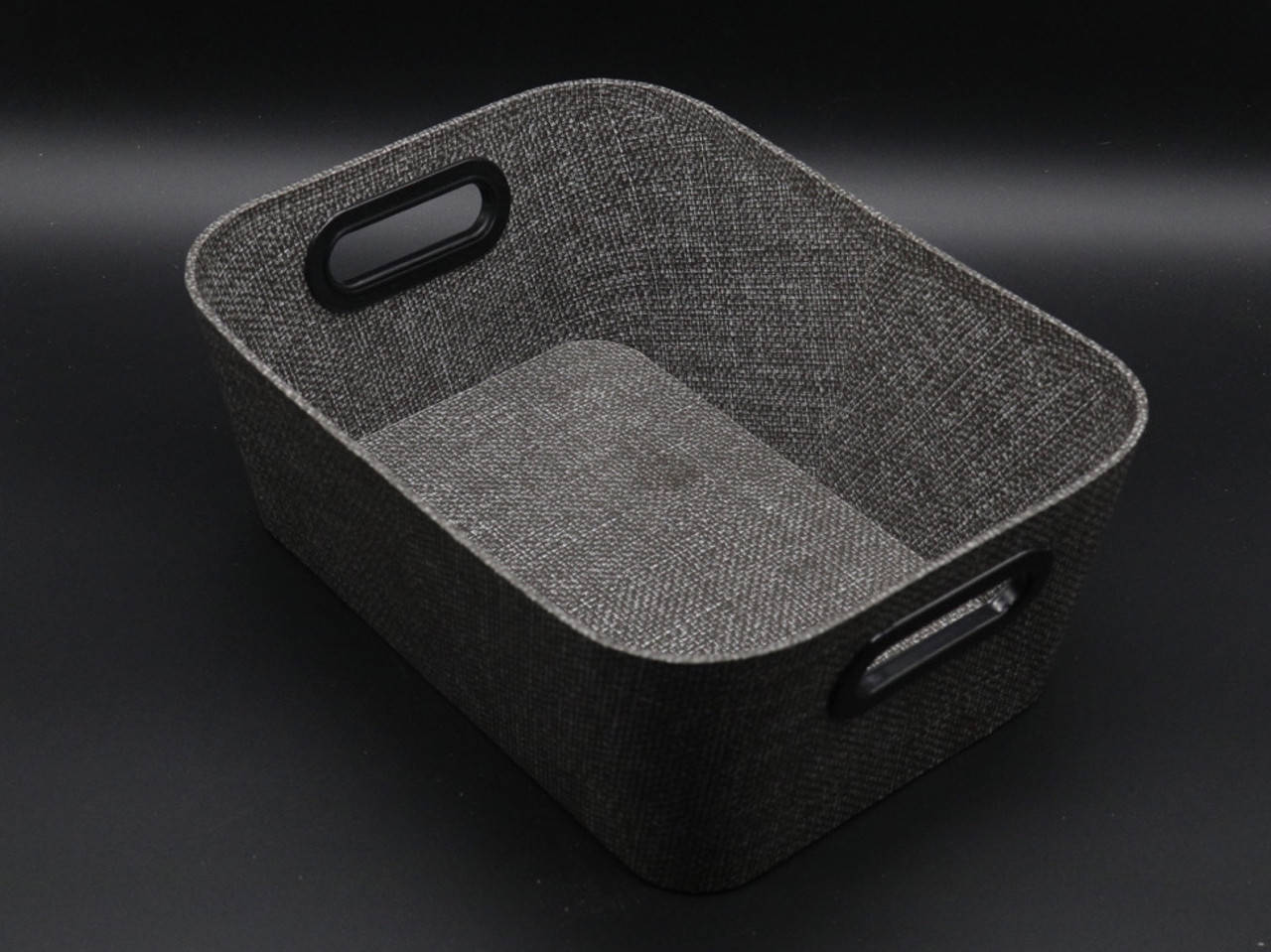 

Корзинка. Цвет черный. 27х21х10см