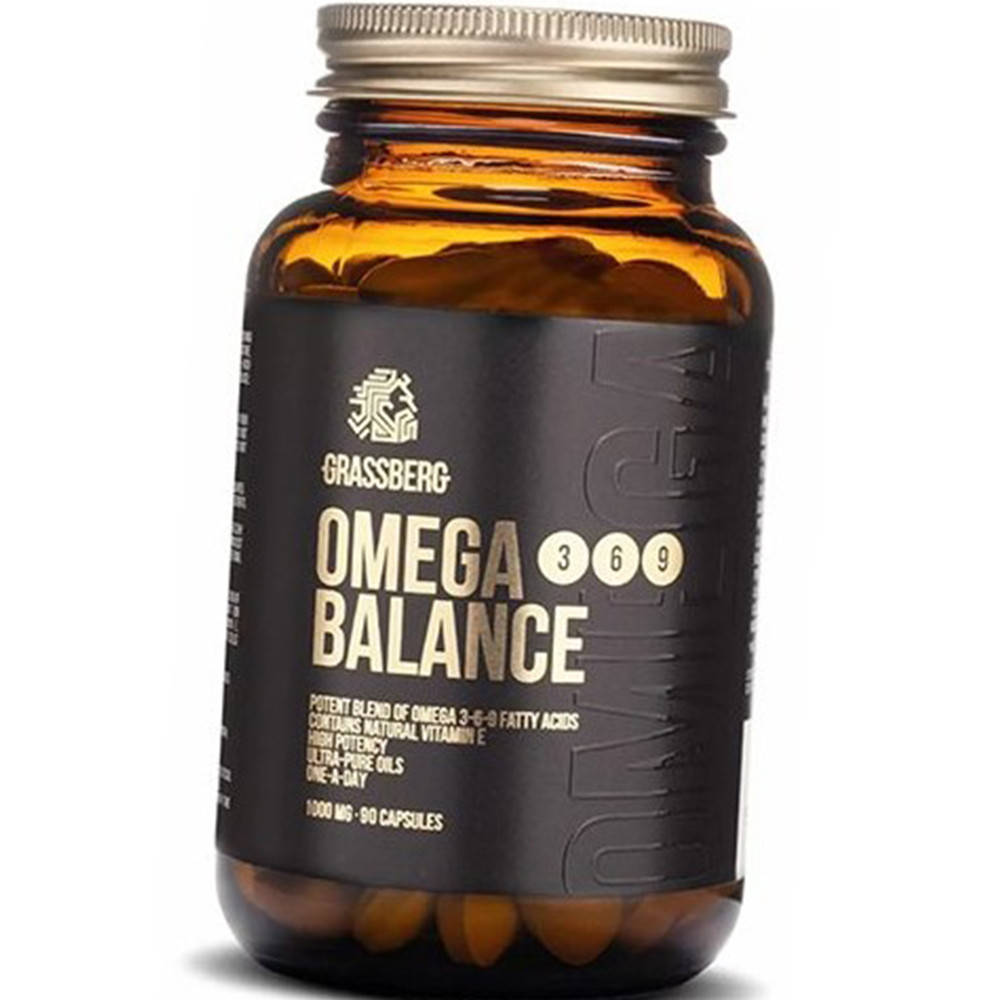 

Омега 3-6-9 Grassberg Omega 3 6 9 Balance 60 caps жирные кислоты