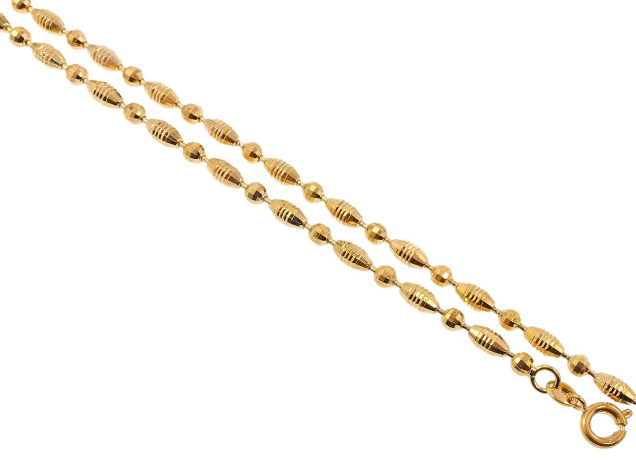 

Цепочка Xuping Позолота 18K "Плетение Перлина декоративная" размер 45см х 3мм