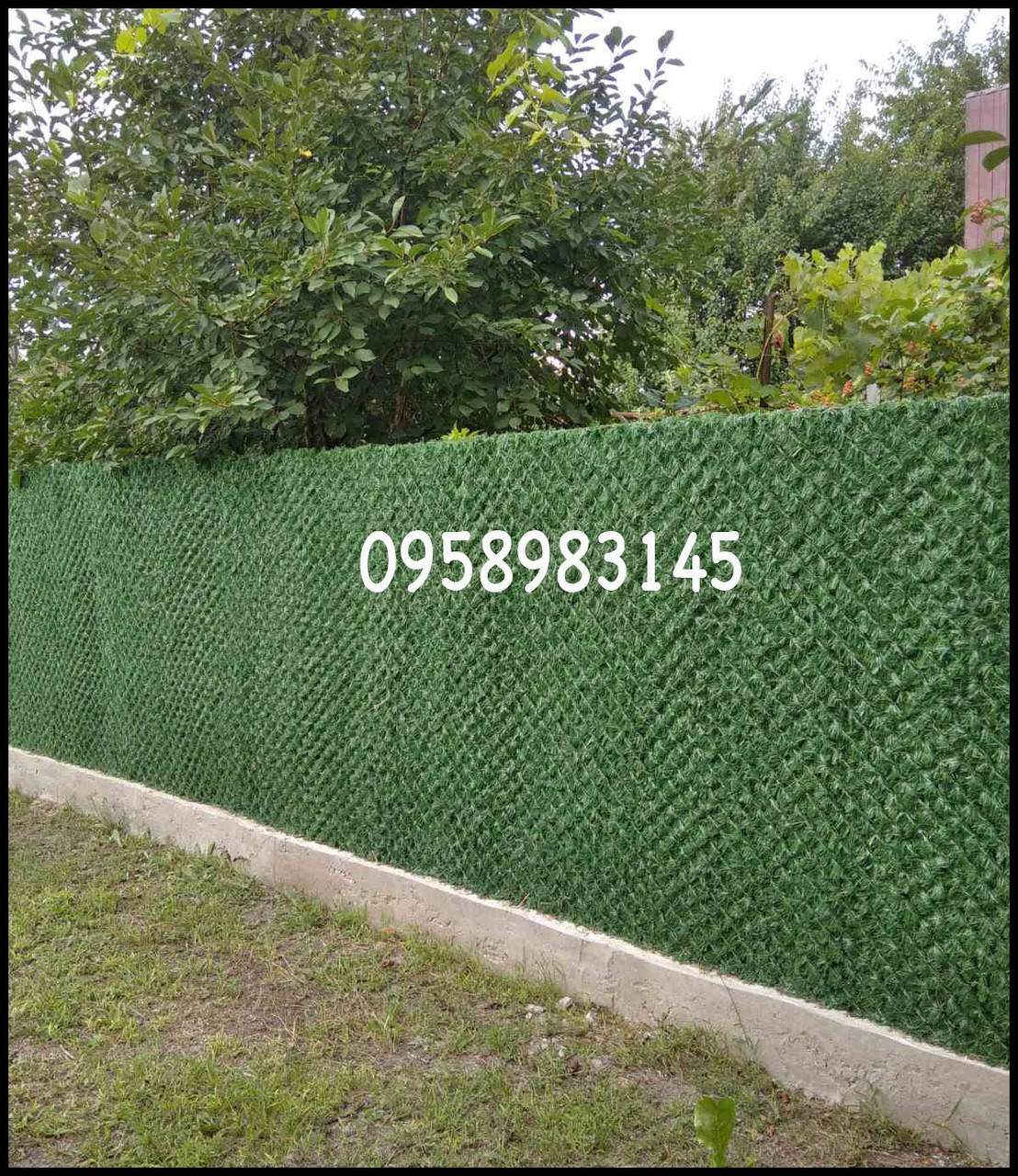 

Зеленый Декоративный забор сетка, Зелёный