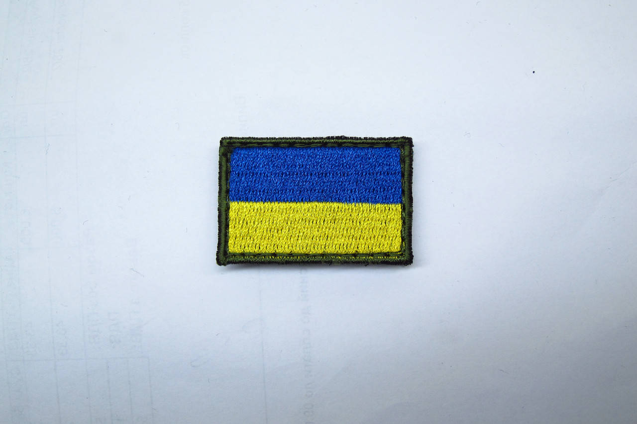 

Шеврон, патч, нашивка флаг Украина