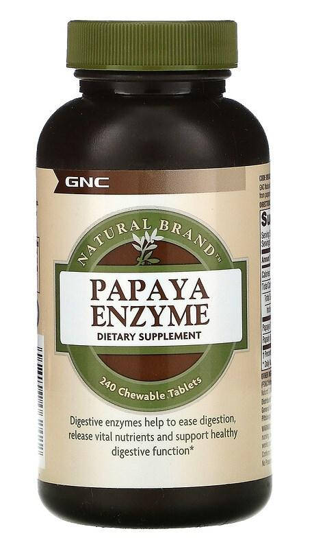 

GNC Papaya Enzyme 240 chewable tabs