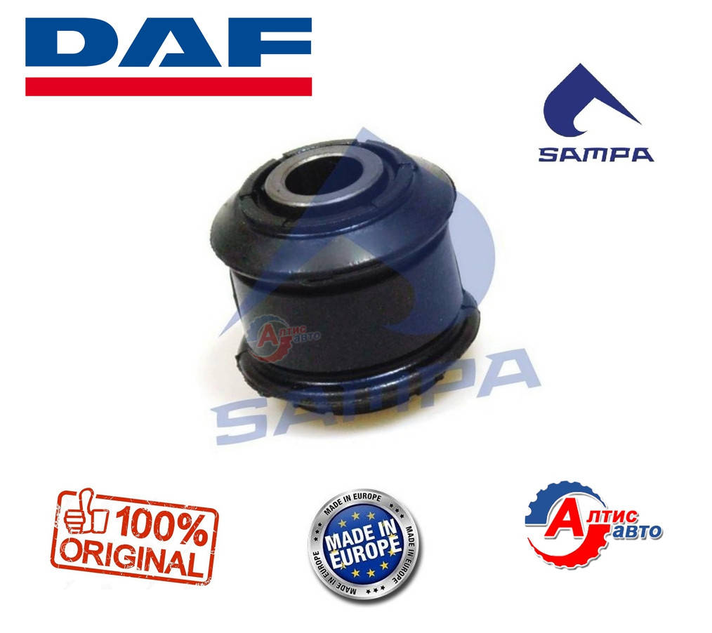 

Сайлентблок, втулка стабилизатора DAF 95 xf, 105,85, 75 CF, 65 Евро 5 3 2 переднего 50*46*16 1273279